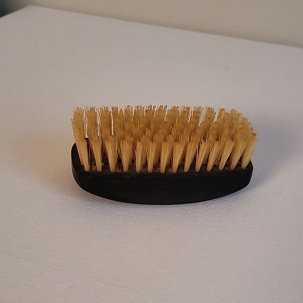 Vintage Kleanwell Black Grooming Bristle Brush